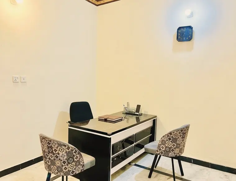 Quiet counselling room for one-to-one therapy
